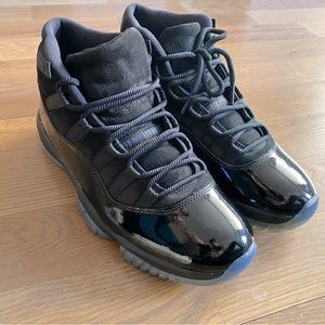 Jordan 11 Cap and Gown: "Timeless Elegance in All-Black"